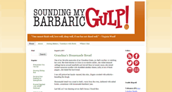 Desktop Screenshot of barbaricgulp.com